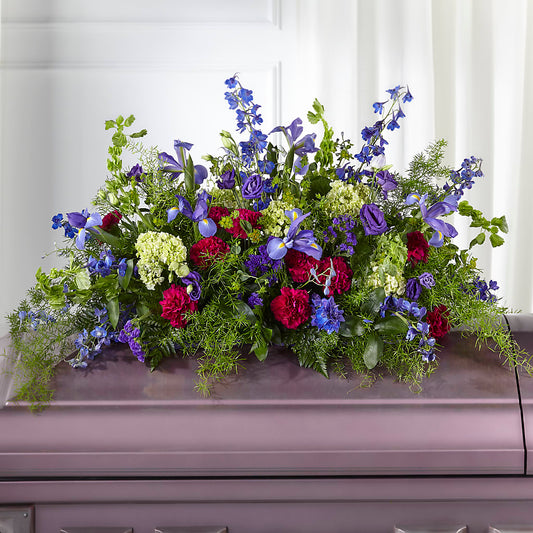 Always Treasured Casket Spray –  Panda Flowers Canada Inc, Calgary AB